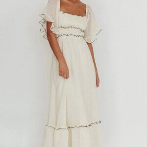 Ruffled Tiered Maxi Dress